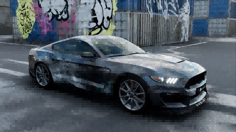 Black Grey Urban Monomeric Custom Car Wrap Vinyl Cool Digital DIY Printing
