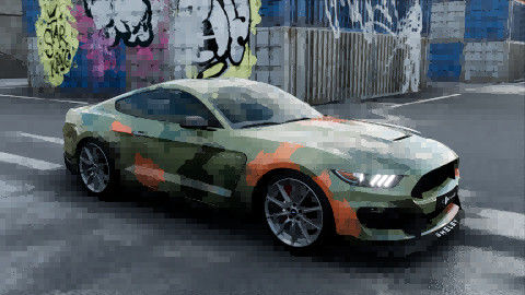 Sergent Camouflage Digital Print Car Wrap Vinyl 60'' Size Bubble Free
