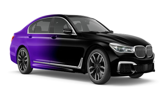GMT Printable Vinyl Gradient in purple and black Digital Wrap Vinyl Custom Car Wrap Film Substitute to MPI 1105