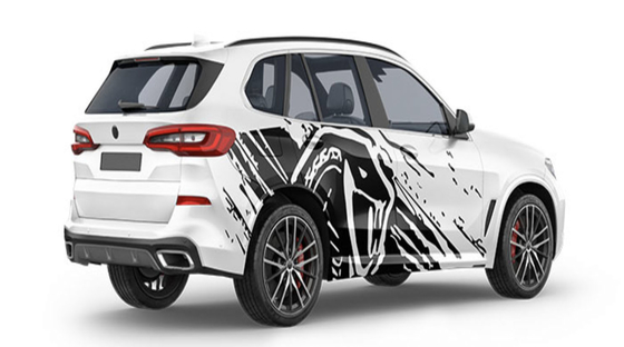 Rattlesnake Digital Print Car Wrap Vinyl 160g Glossy Matte PVC Film