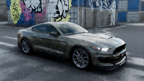 Dark Crocodile Custom Car Wrap Vinyl Roll Monomeric Material