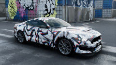 Broken Glass Pvc Vinyl Digital Print Car Wrap 85mic 105mic Thickness