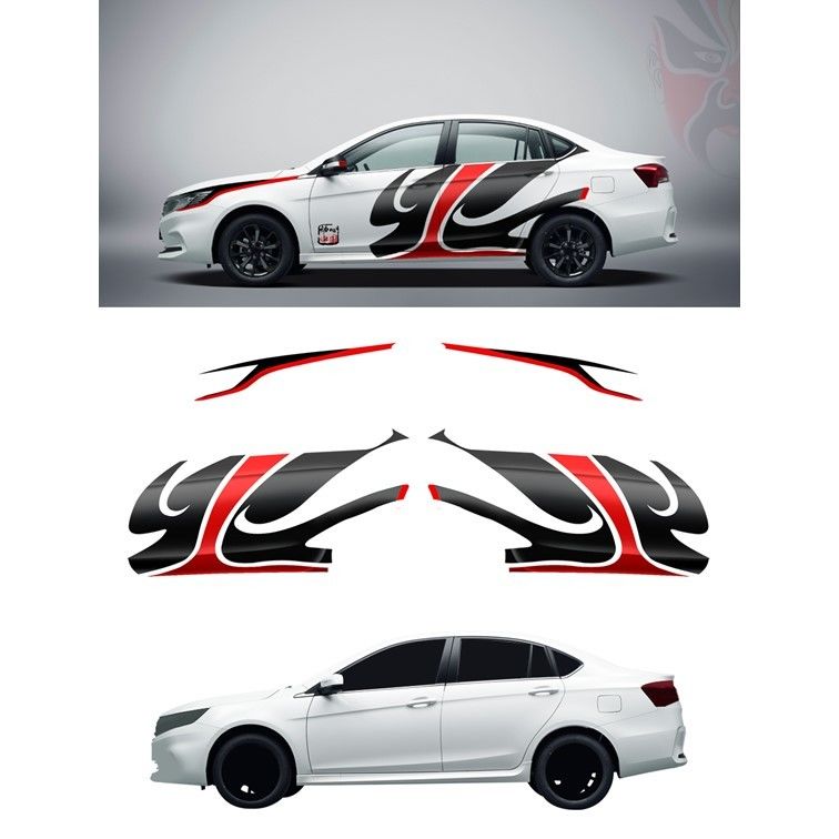 Printable SAV Car Vinyl Sticker , 140mic Custom Vinyl Stickers For Cars