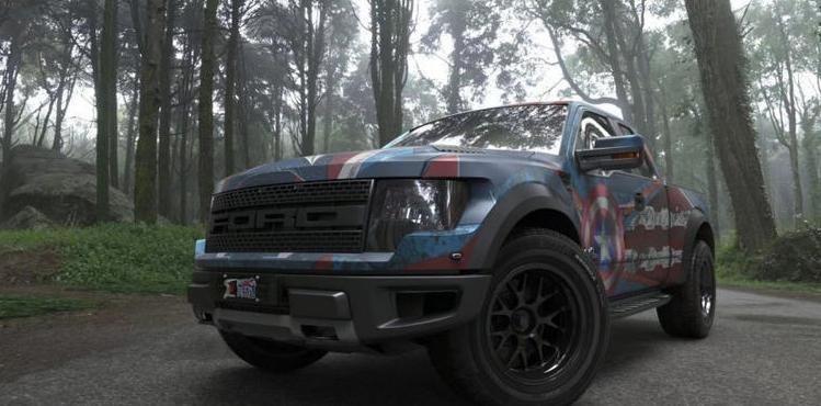 Captain America Poster Custom Car Wrap Vinyl Removable Bubble Free