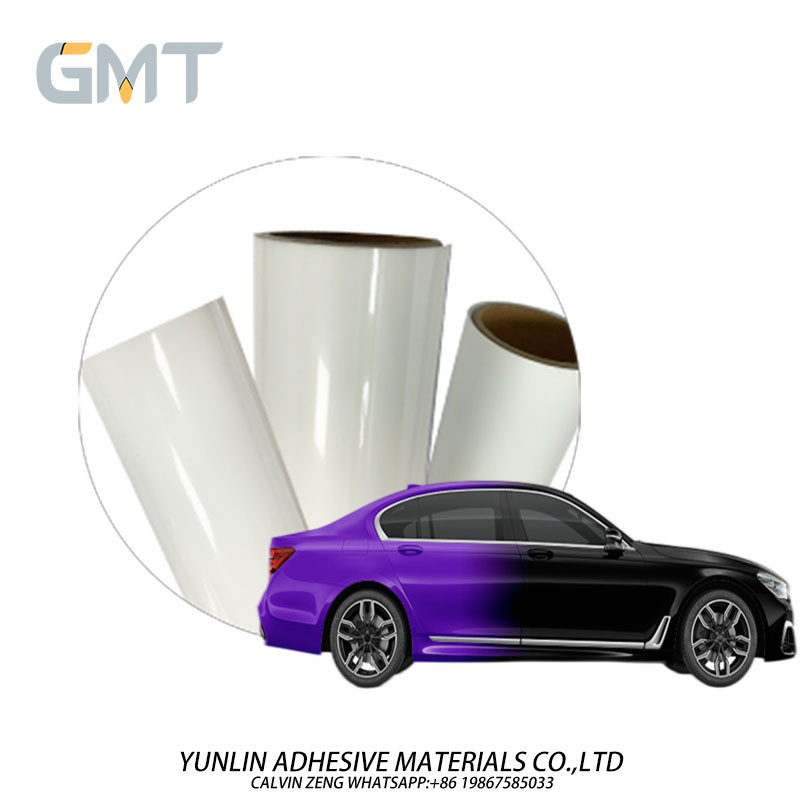 GMT Printable Vinyl Gradient in purple and black Digital Wrap Vinyl Custom Car Wrap Film Substitute to MPI 1105