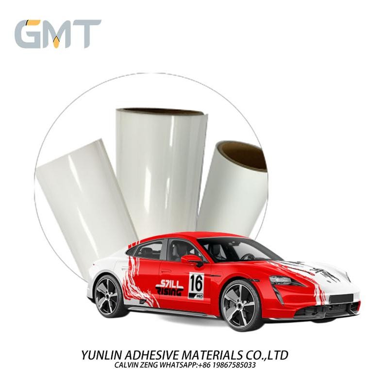 Classic Custom Car Wrap Vinyl Film Roll Still Rising Red Racer Pvc Film Glossy Matte Epson Printed