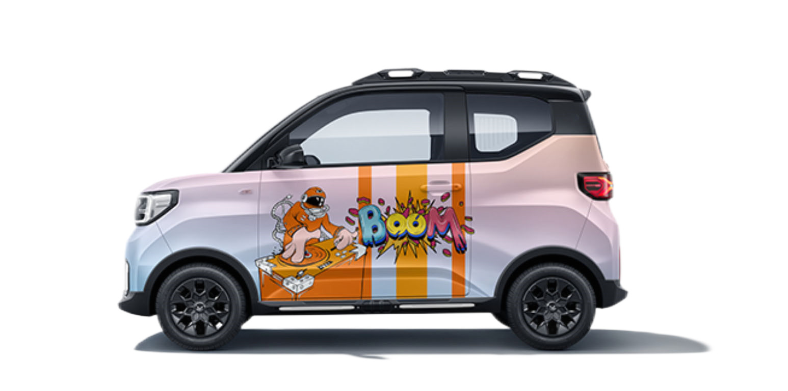 110micron Custom Car Wrap Vinyl Digital Print MPI 1105 Monomeric Polymeric