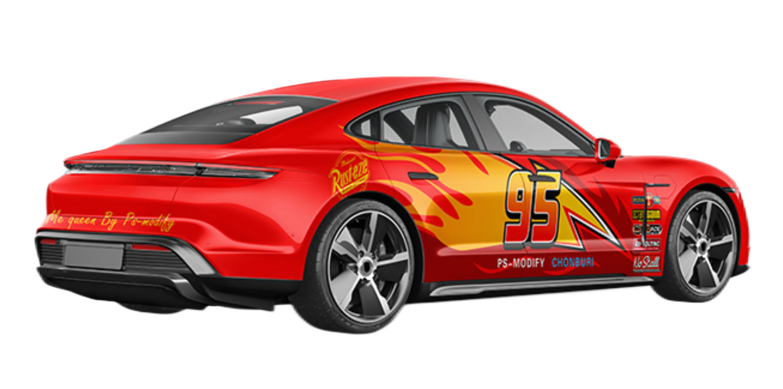 GMT 160g Digital Printable Custom Car Wrap Vinyl Racer 95 Substitute To MPI 1105
