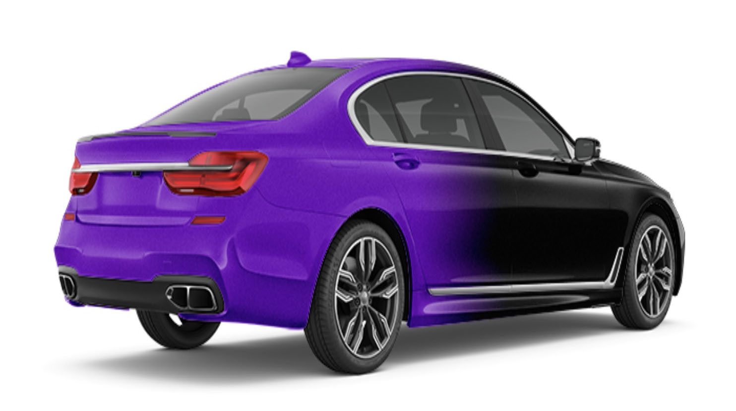 GMT Printable Vinyl Gradient in purple and black Digital Wrap Vinyl Custom Car Wrap Film Substitute to MPI 1105